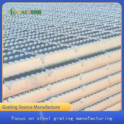 Toothed Steel Grating Plate Customized Anti-Skid Grating Customized Hot-Dip Galvanizing