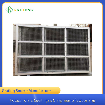 OEM Steel Trash Rack Grate Grid For Sewage Equipment