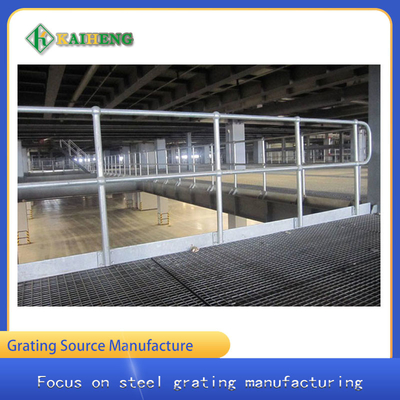 Zinc Carbon Steel Grating Steel Grid Floor Plate For High Altitude Platform