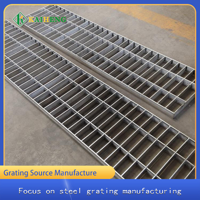 Industrial Gutter drain Galvanized metal Steel Grating Cover Grids