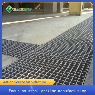 Sewage Ditch Steel Driveway Drain Grate MS Grating Drain Cover