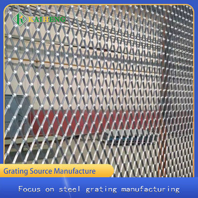 304 Stainless Steel Wall Decorative Wire Mesh Rhombic Aluminum Door Curtain