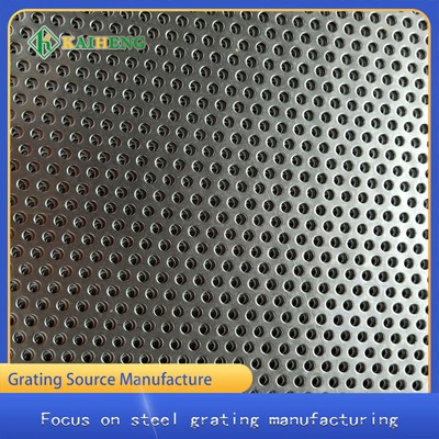 Decorative Punching Round Aluminum Plate Silencing Mesh
