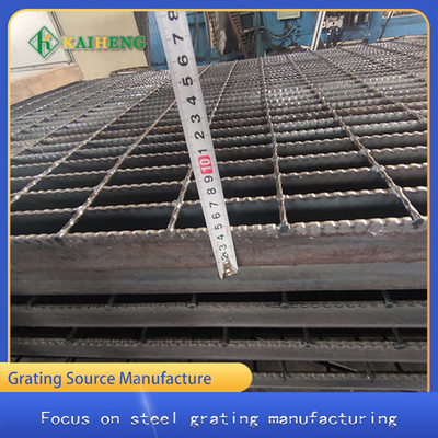 8m Long Span Toothed Steel Grating Customized Press Welding Process