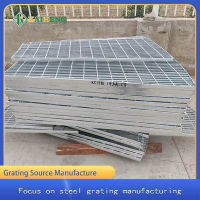 Special Shaped Steel Grating Hot Dip Galvanized Customized G325/30/100