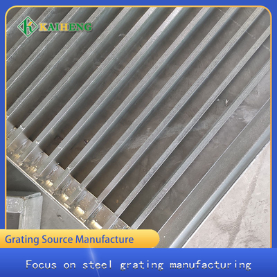 Hot Dip Galvanized Steel Grating Q235 Grid Plate For Steel Structure Platform Of Chemical Plant