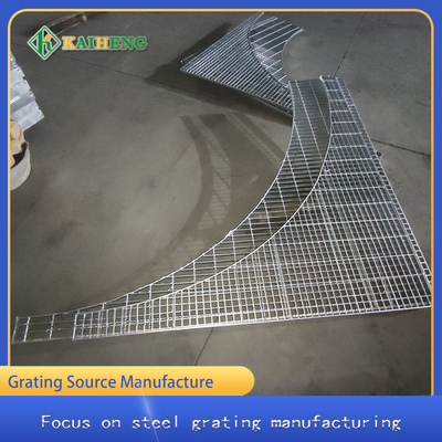 Oem Galvanised Metal Grid Mild Steel Grating For Refinery Building