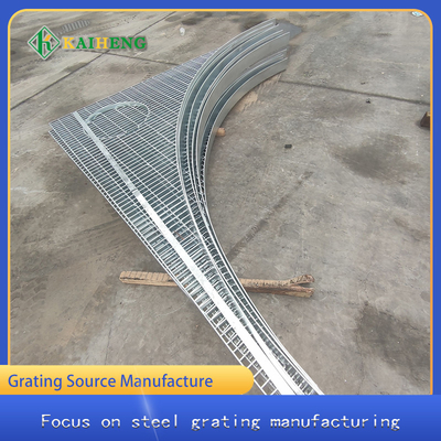 Oem Galvanised Metal Grid Mild Steel Grating For Refinery Building