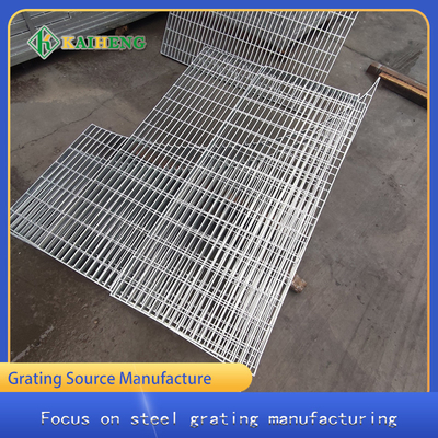 Oem Galvanised Metal Grid Mild Steel Grating For Refinery Building