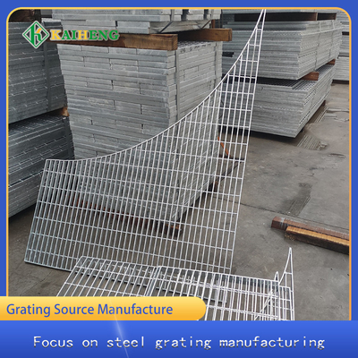 Oem Galvanised Metal Grid Mild Steel Grating For Refinery Building
