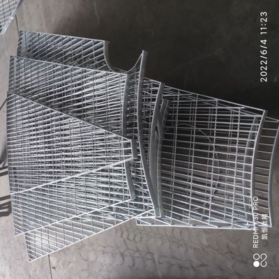 Special Shaped Galvanized Steel Grating Customized