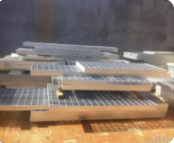 Silver Pressure Welded Galvanized Steel Grating Engineering