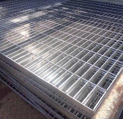 Metal Stainless Steel Grating 30mm Bearing Bar Pitch
