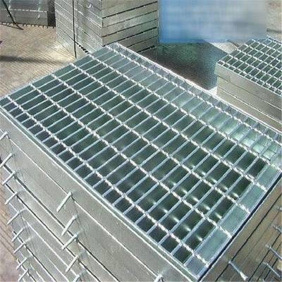 Hot Galvanized Steel Grating Pressure Welded Steel Grating Water Grate Well Cover Grating