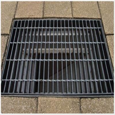 Hot Galvanized Steel Grating Pressure Welded Steel Grating Water Grate Well Cover Grating