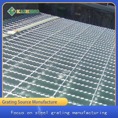 Toothed Steel Grating Plate Customized Anti-Skid Grating Customized Hot-Dip Galvanizing