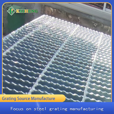 Toothed Steel Grating Plate Customized Anti-Skid Grating Customized Hot-Dip Galvanizing