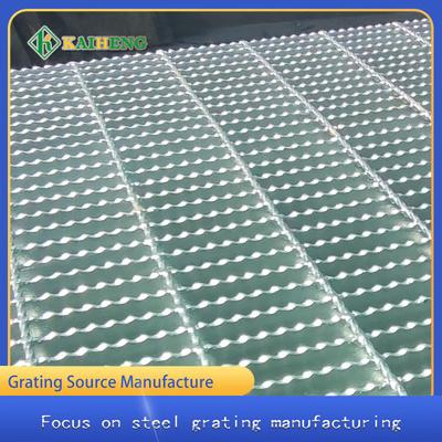 Toothed Steel Grating Plate Customized Anti-Skid Grating Customized Hot-Dip Galvanizing