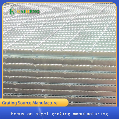 Toothed Steel Grating Plate Customized Anti-Skid Grating Customized Hot-Dip Galvanizing