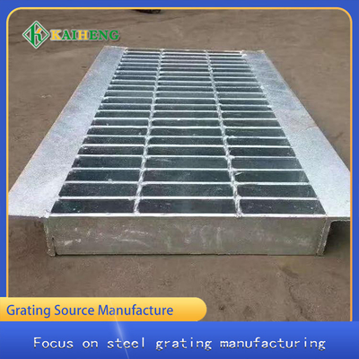 Q235 Hot Dip Galvanized Trench Cover Plate Cable Trench Grating Cover Plate