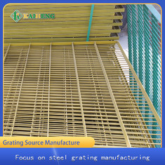 Plastic Dipping Yellow Metal Grill Grate For Chicken House Fencing