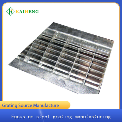 Heavy Steel Plate Grating Galvanis Silver