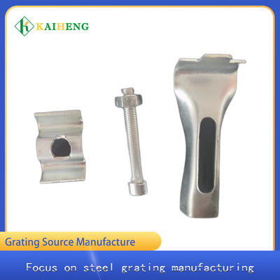 Saddle Galvanized Steel Grating Clamps Clips A B C Type