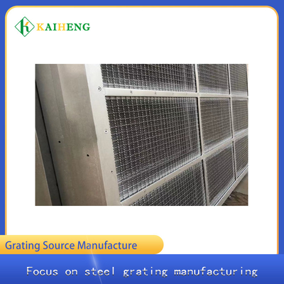 OEM Steel Trash Rack Grate Grid For Sewage Equipment