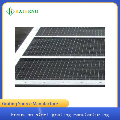 OEM Steel Trash Rack Grate Grid For Sewage Equipment