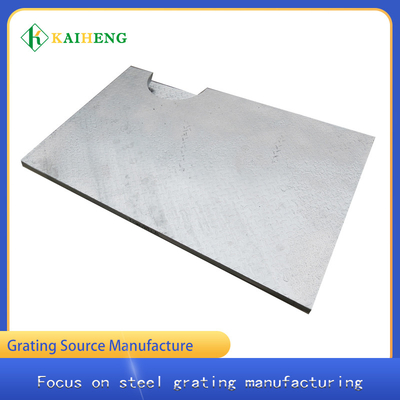 Industrial Silver Check Compound Steel Metal Grating Plate Sa325