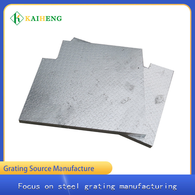 Galvanized Checker Diamond Plate Grating 3mm-6mm