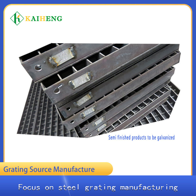 Corrosion Resistance White Steel Metal Walkway Grating Structural Steel Grating