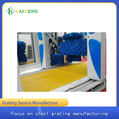 Multi Color Flooring FRP Walkway Grating Grid Red Yellow Blue Green