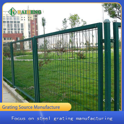 Corrosion Resistant Steel Green Wire Mesh Fencing Guardrail Netting