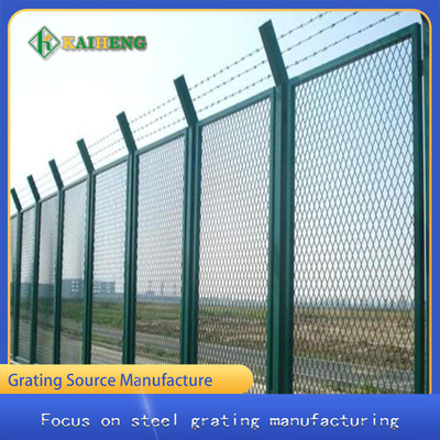 Corrosion Resistant Steel Green Wire Mesh Fencing Guardrail Netting