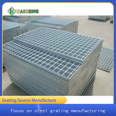 Silver White Galvanised Metal Grid Grating for Walkway