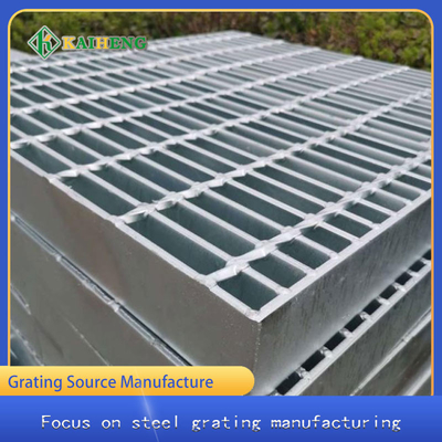 High Bearing Heavy Galvanised Metal Grid Steel Grating For Walkway