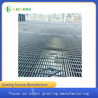 Zinc Carbon Steel Grating Steel Grid Floor Plate For High Altitude Platform