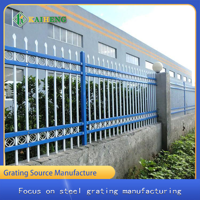 High Strength Zinc Steel Pedestrian Guardrail Safety Railing For Stairs