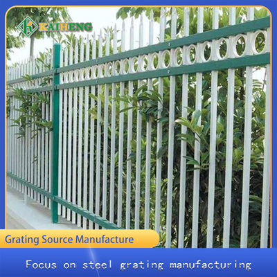 High Strength Zinc Steel Pedestrian Guardrail Safety Railing For Stairs