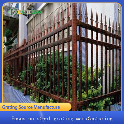 High Strength Zinc Steel Pedestrian Guardrail Safety Railing For Stairs