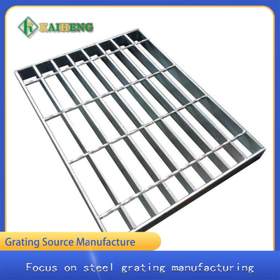 Corrosion Resistant Galvanized Metal Steel Grating Cover Plate For Drain Walkway