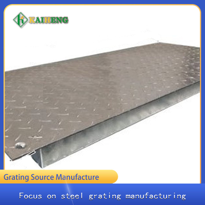Hot Dip Galvanized Ditch Steel Grating Cover Plate Metal Drain Grates