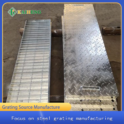 Hot Dip Galvanized Ditch Steel Grating Cover Plate Metal Drain Grates