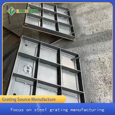 Hot Dip Galvanized Ditch Steel Grating Cover Plate Metal Drain Grates