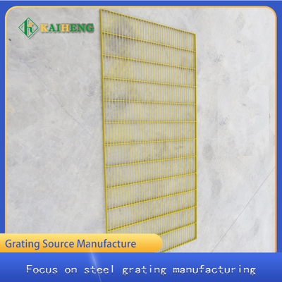 Plastic Dipping Carbon Steel Galvanised Walkway Mesh Metal Grid