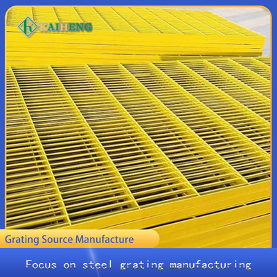 Plastic Dipping Carbon Steel Galvanised Walkway Mesh Metal Grid