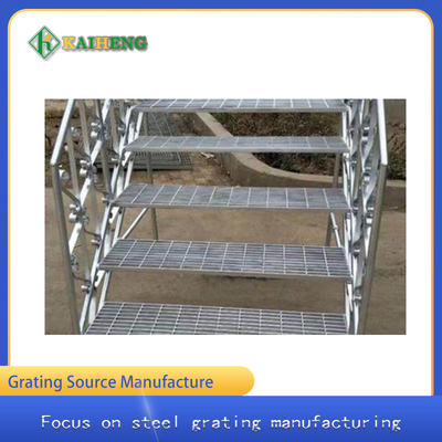 30mm Bearing Bars Pitch Steel Grate Stair Treads Metal Grate Steps