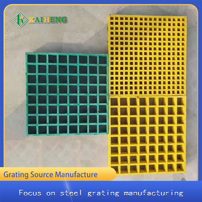 High Bearing FRP Molded Grating Flooring grill For Automobile Beauty Shop