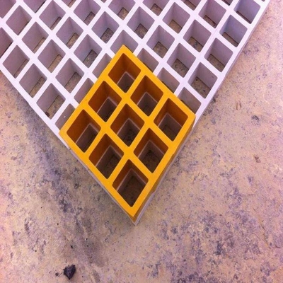 High Bearing FRP Molded Grating Flooring grill For Automobile Beauty Shop
